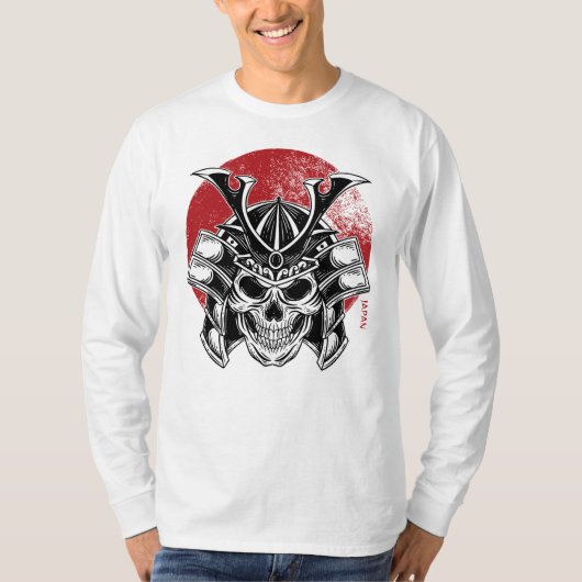 Máscara Samurai Oni / Samurai Oni Mask T-Shirt (Vorderseite)
