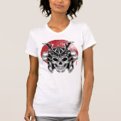 Máscara Samurai Oni / Samurai Oni Mask Women T-Shirt (Vorderseite)