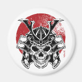Máscara Samurai / Samurai Mask Magnet (Vorne)