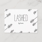 Mascara Wand Lash Extension Business card Visitenkarte (Vorderseite)