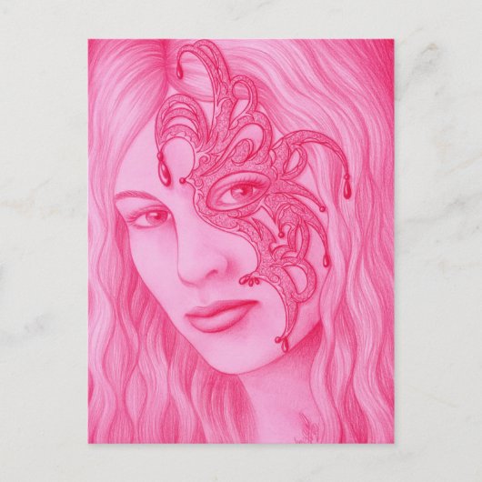 Mascarada Postkarte (Vorderseite)
