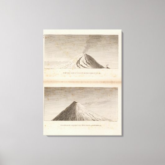 Mascareigne, Vesuve Leinwanddruck (Vorderseite)