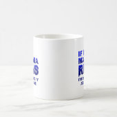 Mascera Runs Übung Funny Mug Kaffeetasse (Mittel)