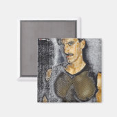 Masche Magnet (Vorderseite/Rückseite)