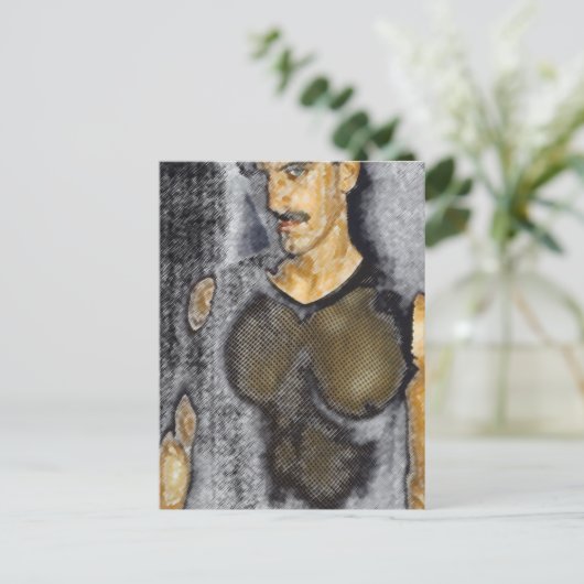 Masche Postkarte (Stehend Vorderseite)