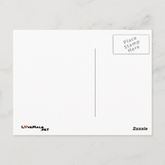 Masche Postkarte (Rückseite)