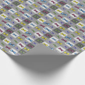 Maschen Geschenkpapier (Ecke)