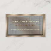 Maschen-Platten-Visitenkarte Visitenkarte (Vorderseite)