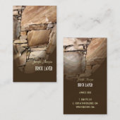 Maschen, Steinarbeiter Visitenkarten Visitenkarte (Vorne/Hinten)