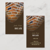 Maschen, Steinarbeiter Visitenkarten Visitenkarte (Vorne/Hinten)