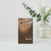 Maschen, Steinarbeiter Visitenkarten Visitenkarte (Stehend Vorderseite)