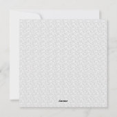 Maschendesign 31 feiertagskarte (Rückseite)