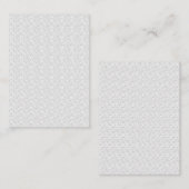 Maschendesign 31 mitteilungskarte (Vorne/Hinten)