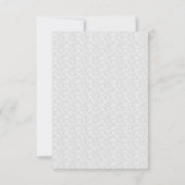 Maschendesign 31 RSVP karte (Rückseite)