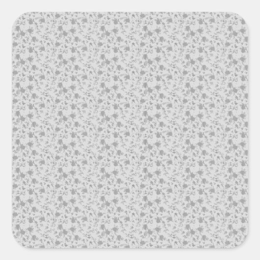 Maschendesign Fifty Quadratischer Aufkleber (Vorderseite)