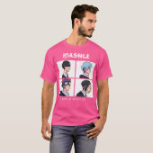 Maschenmagie und Muskeln Tage (Grunge Style) T-Shirt (Vorne ganz)