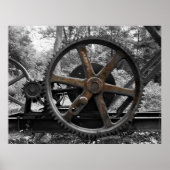 MASCHINE ABANDONIERT IN FOREST POSTER (Vorne)