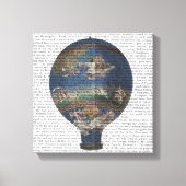 Maschine Aerostatique Heißluftballon Leinwanddruck (Vorderseite)