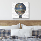 Maschine Aerostatique Heißluftballon Leinwanddruck (Insitu (Schlafzimmer))