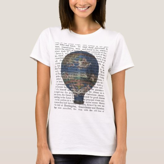 Maschine Aerostatique Heißluftballon T-Shirt (Vorderseite)