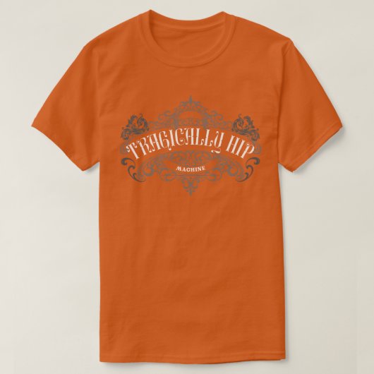 Maschine Das tragisch Angesagte Vintage Thirt T-Shirt (Design vorne)