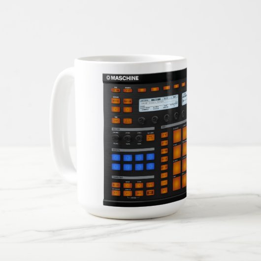 Maschine Tasse (Vorderseite Links)