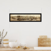 Maschinelles Gun Battalion Foto 1918 Poster (Küche)