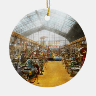 Maschinen - Es ist die Fräszeit 1889 Keramik Ornament