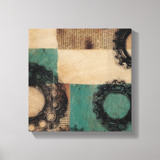 Maschinen II Leinwanddruck (Vorderseite)