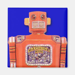 Maschinen-Mann-Spielzeug-Roboter-Quadrat-Magnet Magnet
