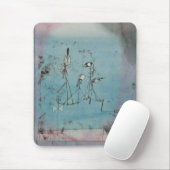 Maschinen-Mausunterlage Paul Klees Twittering Mousepad (Mit Mouse)