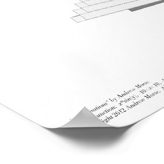 Maschinen - Programmatische Ausdrücke Poster (Ecke)