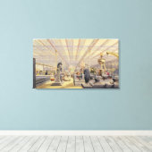 Maschinen, Teller 49 aus der "Dickinsons" Firma Leinwanddruck (Insitu (Holzboden))