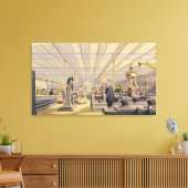 Maschinen, Teller 49 aus der "Dickinsons" Firma Leinwanddruck (Insitu (Wohnzimmer))