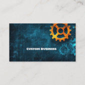 Maschinenbau nach Maß Visitenkarte (Rückseite)