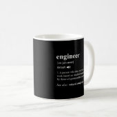 Maschinenbau-Zivil Kaffeetasse (VorderseiteRechts)