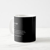 Maschinenbau-Zivil Kaffeetasse (Vorderseite Links)