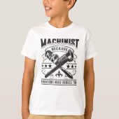 Maschinenbauer CNC-Maschinenbauer-Funny-Geschenk T-Shirt (Vorderseite)