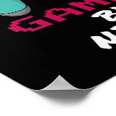 Maschinenbauer Gamer Poster (Ecke)