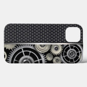 Maschinenbaugetriebe und Mesh-Muster Case-Mate iPhone Hülle (Rückseite (Horizontal))
