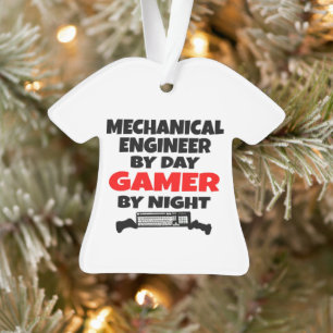 Maschinenbauingenieur bei Day Gamer by Night Ornament