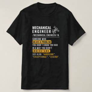 Maschinenbauingenieur Definition Funny Job T-Shirt