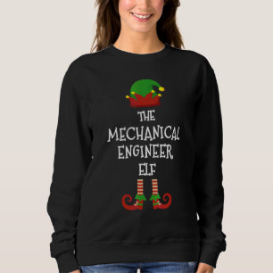 Maschinenbauingenieur-Elfen-Familien-Matching-Grup Sweatshirt