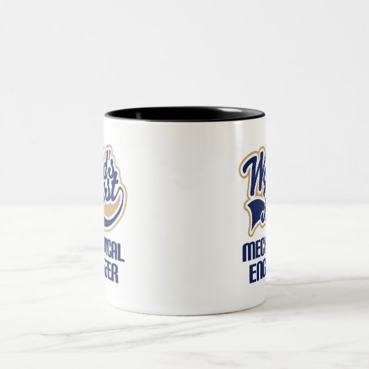 Maschinenbauingenieur-Geschenk Zweifarbige Tasse (Mittel)