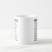 Maschinenbauingenieur Kaffeetasse (Mittel)