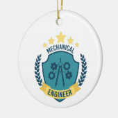 Maschinenbauingenieur Keramik Ornament (Links)