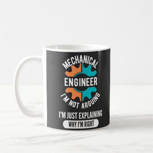 Maschinenbauingenieur, Maschinenbau Kaffeetasse (Links)