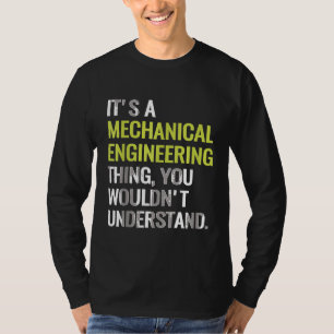 Maschinenbauingenieur Maschinenbau T-Shirt