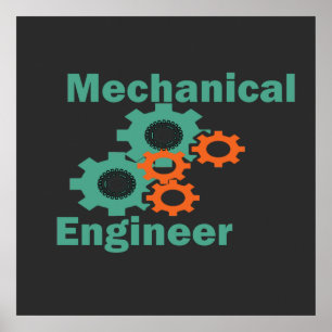 Maschinenbauingenieur Poster