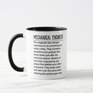 Maschinenbauingenieur Tasse